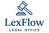 logo de bureau juridique lexflow